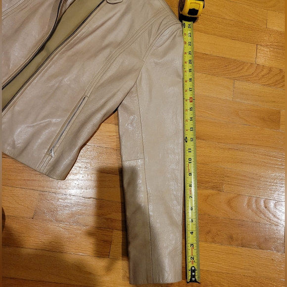 Genuine leather moto jacket - Picture 8 of 9